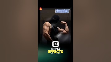 How to edit Ripple effect tutorial Capcut | Capcut Trending 4k transition tutorial #shorts #capcut