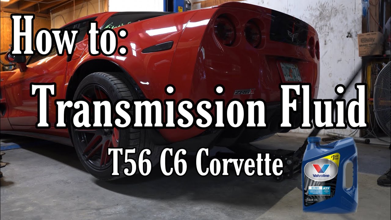 EASILY CHANGE YOUR T56 TRANSMISSION FLUID (C6 Z06 CORVETTE) - YouTube
