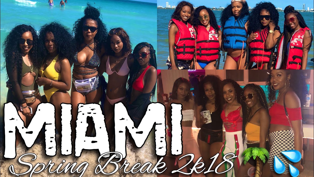 HBCU COLLEGE VLOG #1| SPRING BREAK 2K18| WE WENT TO MIAMI!!!!