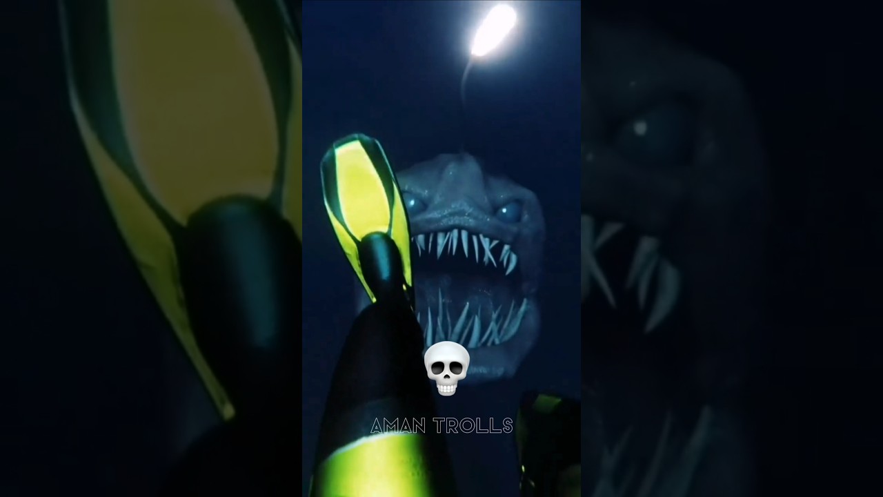 Scary Blue Fish Transformation 💀