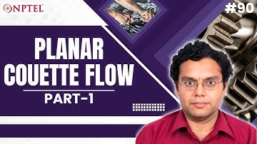 #90 Planar Couette Flow | Governing Equations | Continuum Mechanics &Transport Phenomena