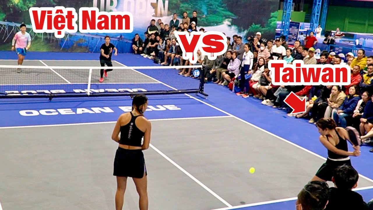 VietNam vs Taiwan - nữ chuyên nghiệp đánh hay hơn nam
