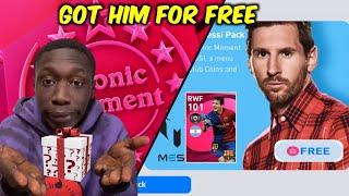 I GOT ICONIC MESSI PACK FOR FREE (GIFTED ME) IN PES 2021 MOBILE ️| EVERY PES PLAYER'S DREAM DAY 