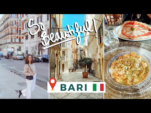 Amazing Food | Bari Travel Guide Vlog  4K