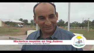 INTENDENTE DE MOSCONI  SR. ORLANDO BLASCO  22 03 16