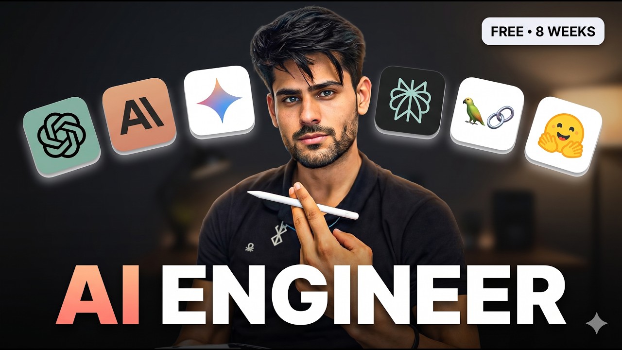 AI Engineer In 10 Weeks | No Maths No Statistics | Crack AI Interviews