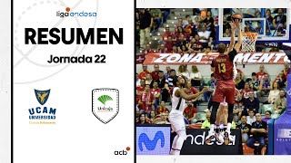 UCAM Murcia  Unicaja (8580) GAME HIGHLIGHTS | Liga Endesa 202223