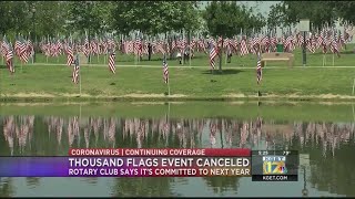 Thousand Flags event canceled this Memorial Day weekend due to COVID-19