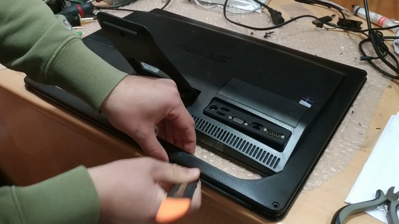 sostituzione hdd e ram all in one asus a4310 - YouTube