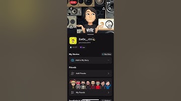 Dark mode of Snapchat iPhone X