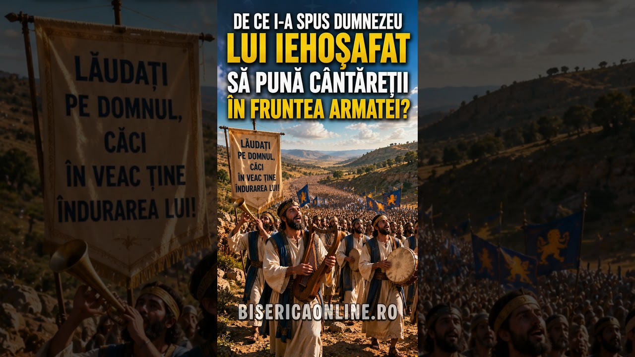 De ce i-a spus Dumnezeu lui Iehoșafat să pună cântăreții în fruntea armatei? Întrebări și răspunsuri
