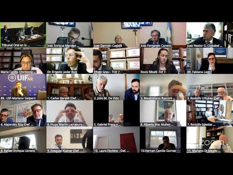 Juicio por la causa Cuadernos