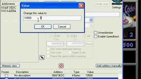 How to hack Pinball with cheat engine