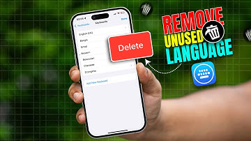 How to Remove Unused Keyboard Language on iPhone | Delete Unused Keyboards