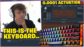 CLIX Uses the NEW APEX PRO MINI KEYBOARD with 0.00001 Actuation & EDIT ON RELEASE to Show MAX SPEED!