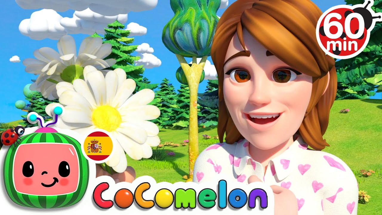 CoComelon en Español | Lilas Margaritas | Compilación de Canciones Infantiles
