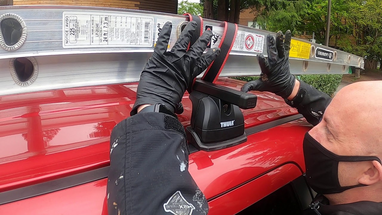 How To Attach Ladder To Roof Rack