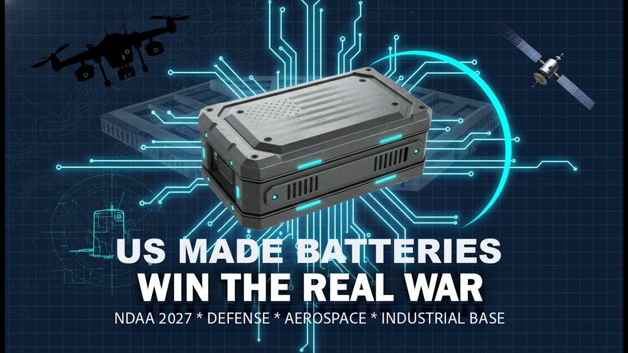Episode 21: Why U S Made Battery Cells Win the Real War