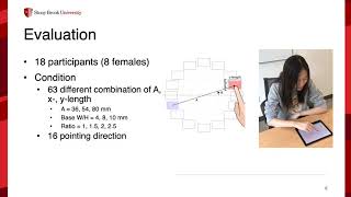 Modeling Two Dimensional Touch Pointing