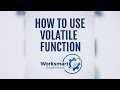 How to Use Volatile Functions in Excel | Complete Beginner Guide