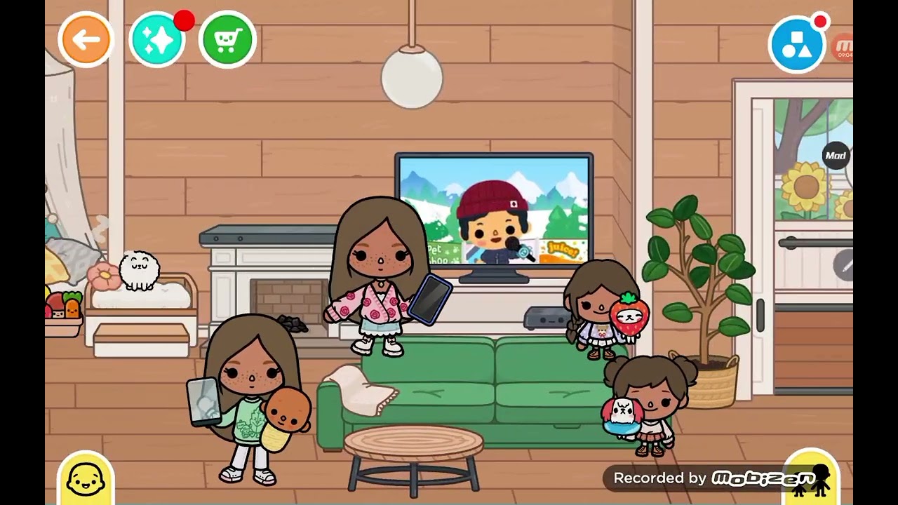 Toca Boca 🌕 Idziemy na pobieranie krwi🌑Toca Boca Historyjka🖤