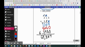M2L8 Multiplying with standard algorithm and estimating.