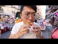 PROBANDO COMIDA CALLEJERA EN ITALIA