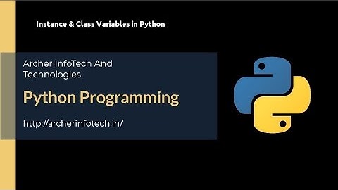 Python Tutorial for Beginners | #8.5 Instance & Class Variables in Python