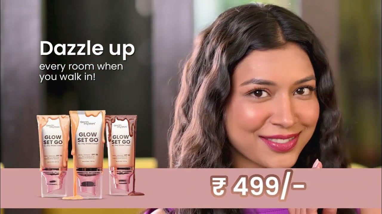 Glow Set Go Strobe Cream SPF 50 Primer Highlighter PA++++ UVA