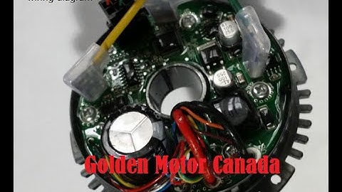USB Connect To Magic Pie Sinewave Controller - Golden Motor Canada