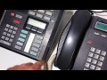 Change time on nortel phone