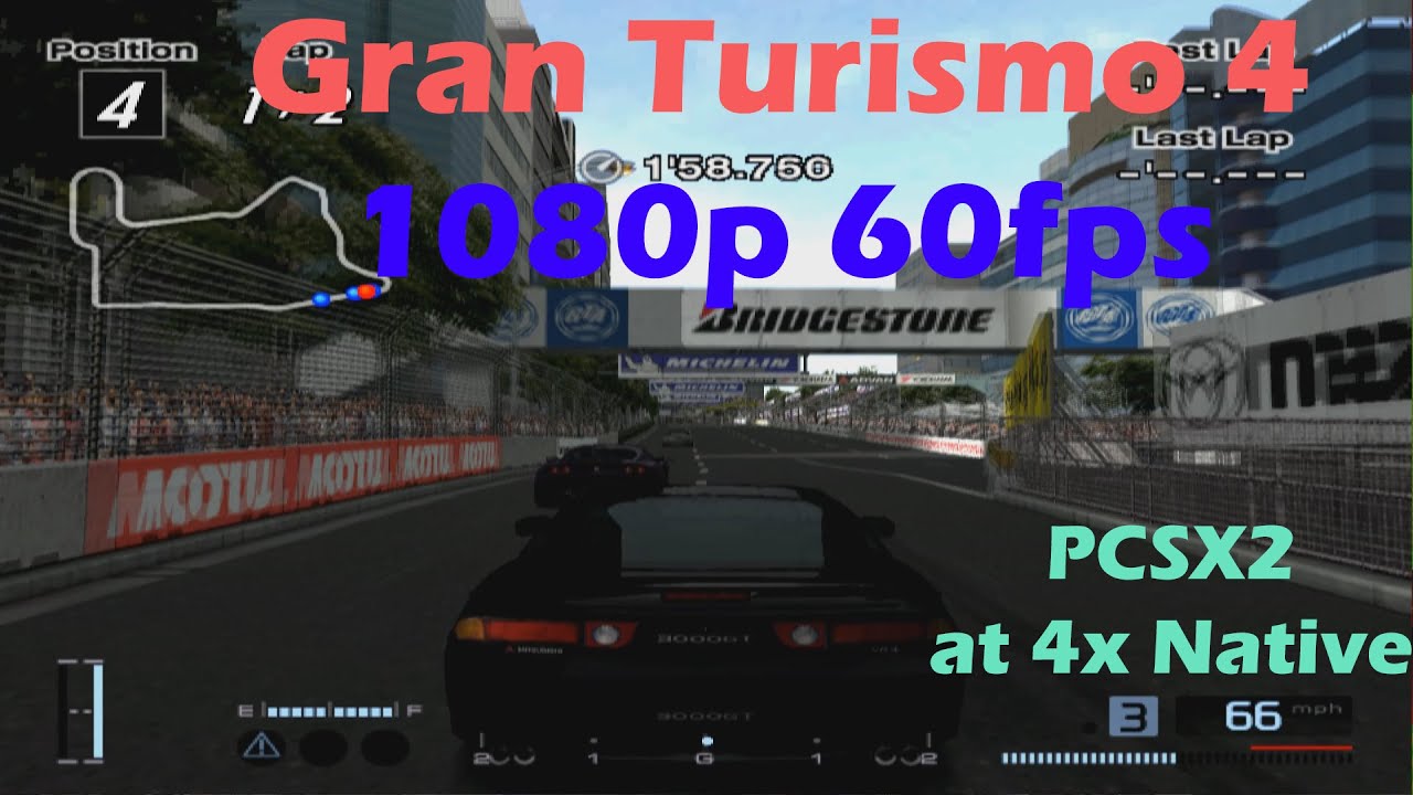 Gran Turismo 4 (2005) on PC Gameplay 1080P PCSX2 1.4.0 