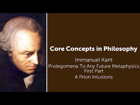 Immanuel Kant, Prolegomena