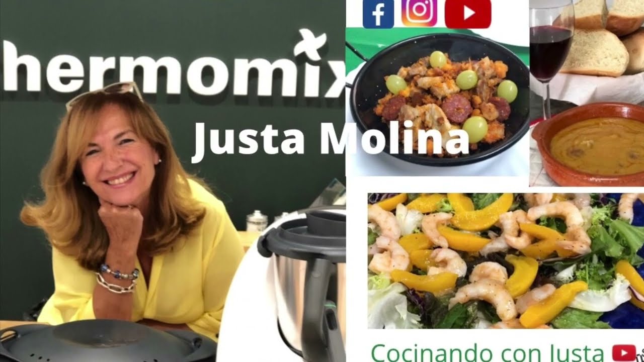 Arroz con verduras con Thermomix/ Realizado por Justa Molina         #JustaMolina #CocinandoconJusta