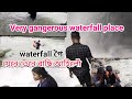 Very dangerous waterfall place  assamese vlogs  bikash ray