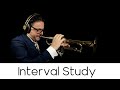 Interval study  andrea giuffredi trumpet