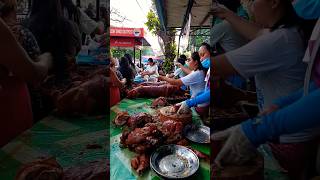 The best food for EasterSunday in Cebu is without a doubt Lechon Enjoying LechonCebu in Talisay