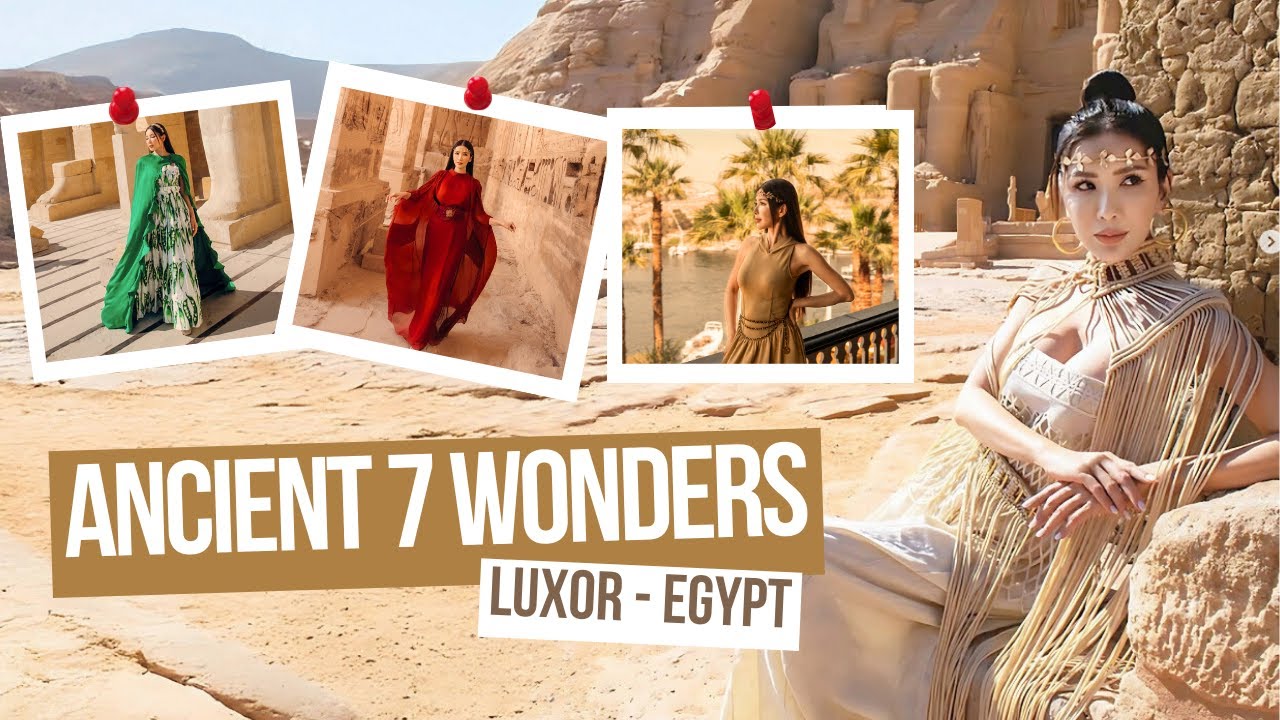 EXPLORING EGYPT'S ANCIENT WONDERS: GIZA, LUXOR, VALLEY OF KINGS AND LUXURY STAYS  | JAMIE CHUA