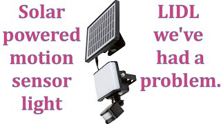 LIDL solar power security light: From a review to a repair? by video99.co.uk 2,652 views 6 months ago 24 minutes