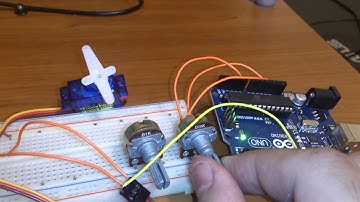 可變電阻控制伺服馬達