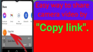 Easy way to share camera video by \\