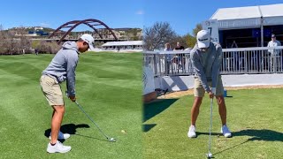COLLIN MORIKAWA GOLF SWING 2022 - IRON & DRIVER SWINGS - SLOW MOTION 240fps 4K
