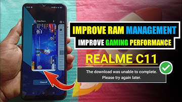realme c11 Ram management | no investment