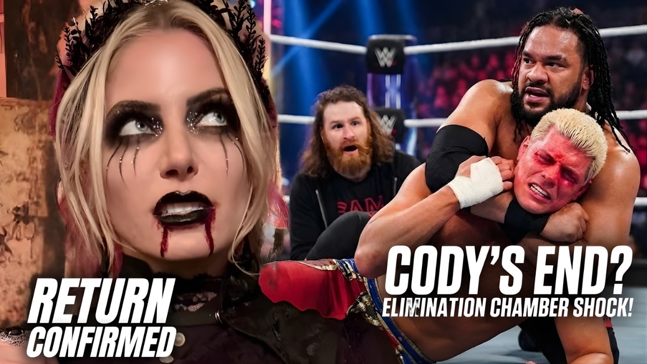 Alexa Bliss RETURNS! Cody Rhodes ELIMINATED! - YouTube
