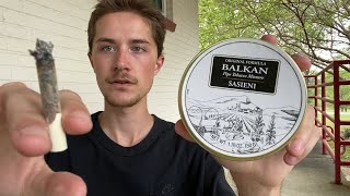 I Rolled a Cigarette with Balkan Blend Pipe Tobacco and Smoked It