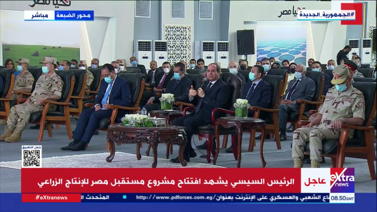 لماذا لا تزرع مصر كل الأراضي بالقمح؟.. الرئيس السيسي يٌجيب
