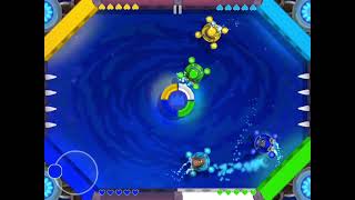 I Beat Stickman Partys Ufo Clash With Full Hearts.