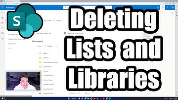 How to Delete SharePoint Lists, Document Libraries, and Subsites | 2023 Tutorial