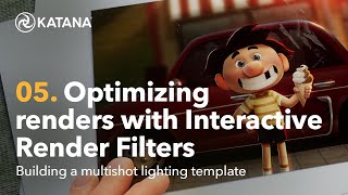 Celebrity Practical Lighting with Katana and Arnold: Optimizing Renders with Interactive Render Filters Profile