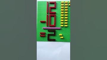 Learning how to subtract with Legos